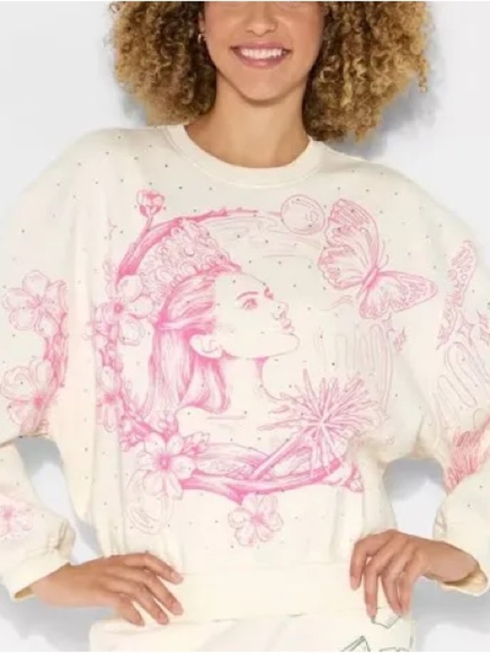 Wicked Women's Small Good/Bad Graphic Pullover Katie Kime